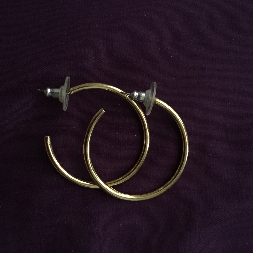 Gold Hoop Earrings